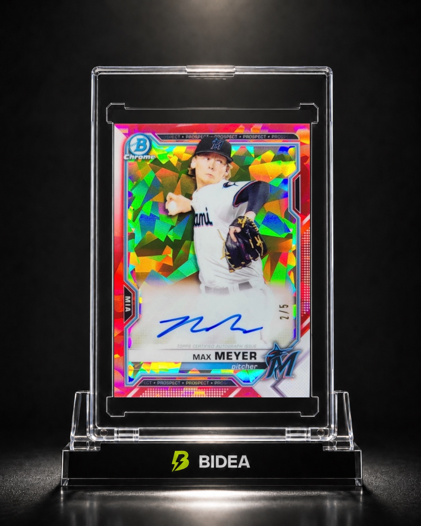 Max Meyer – Bowman Chrome Prospect Autograph 2/5