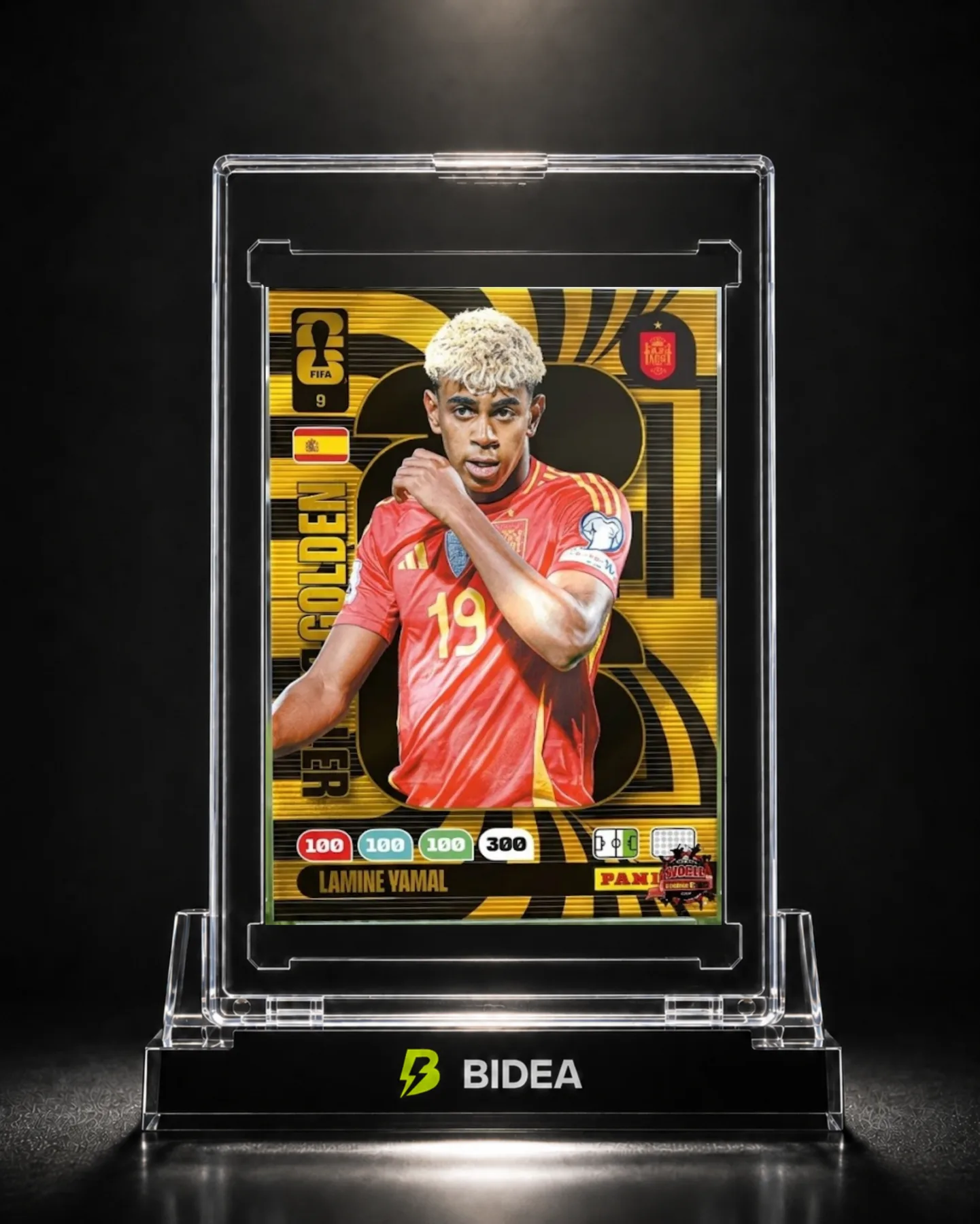 LAMIN YAMAL Golden Baller Adrenalyn XL WC2026