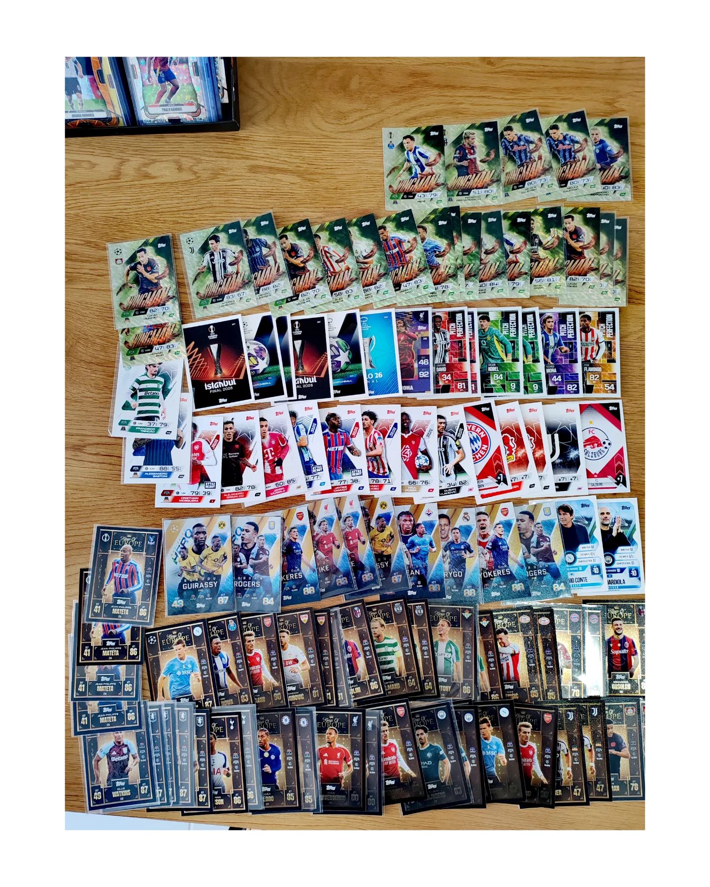 LOTE MATCH ATTAX EXTRA O MEJOR OFERTA