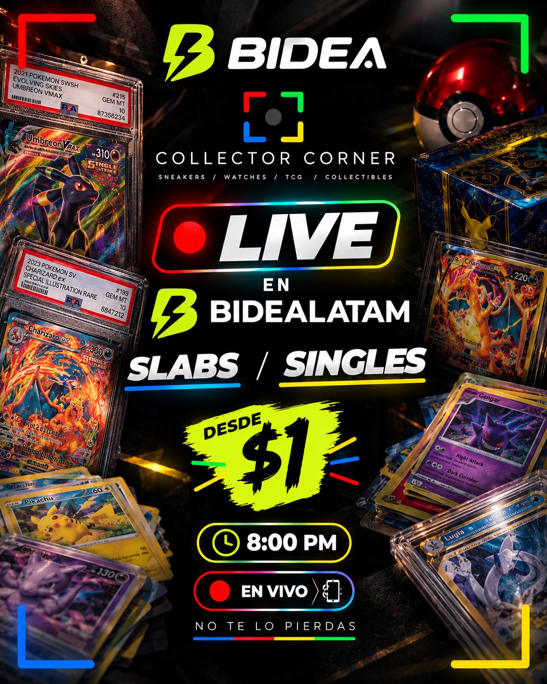 LUNES DE SLABS Y SINGLES A $1 #2