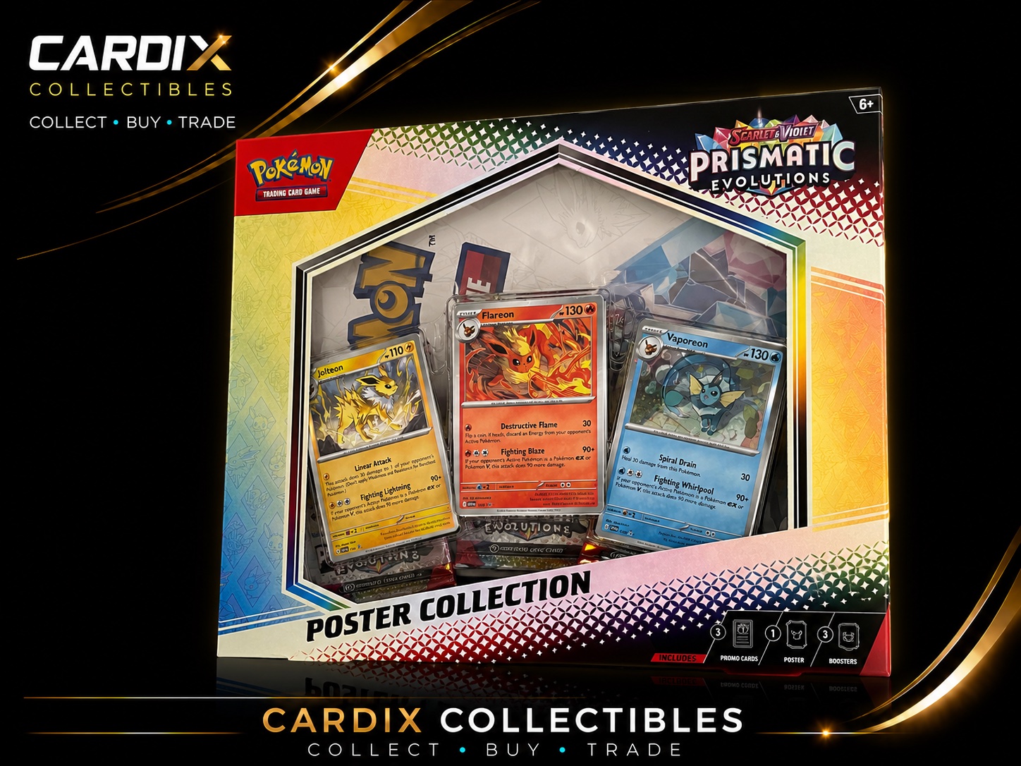 Pokémon Scarlet & Violet: Prismatic Evolutions – Poster Collection