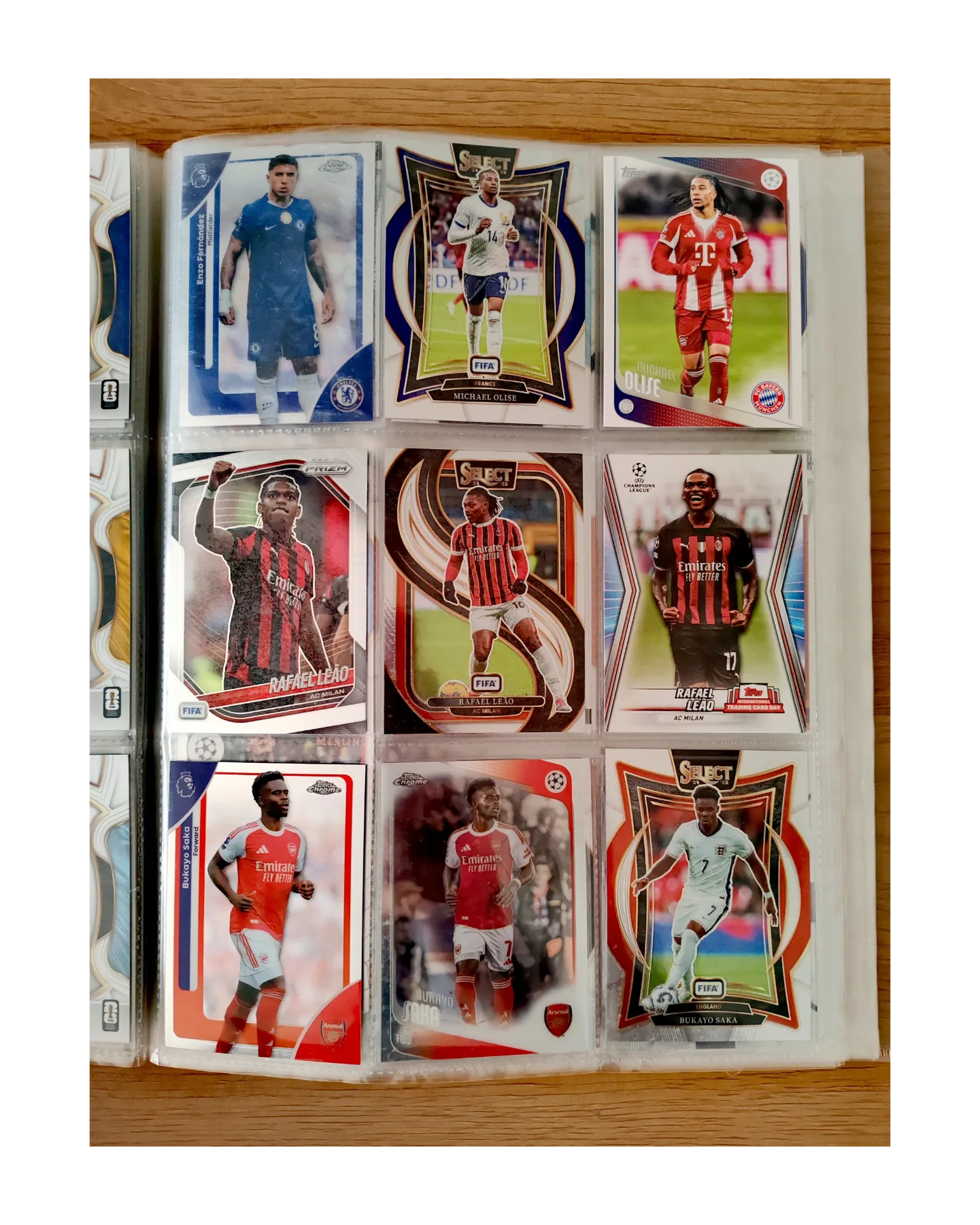 9 TARJETAS FUTBOL TOPPS Y PANINI