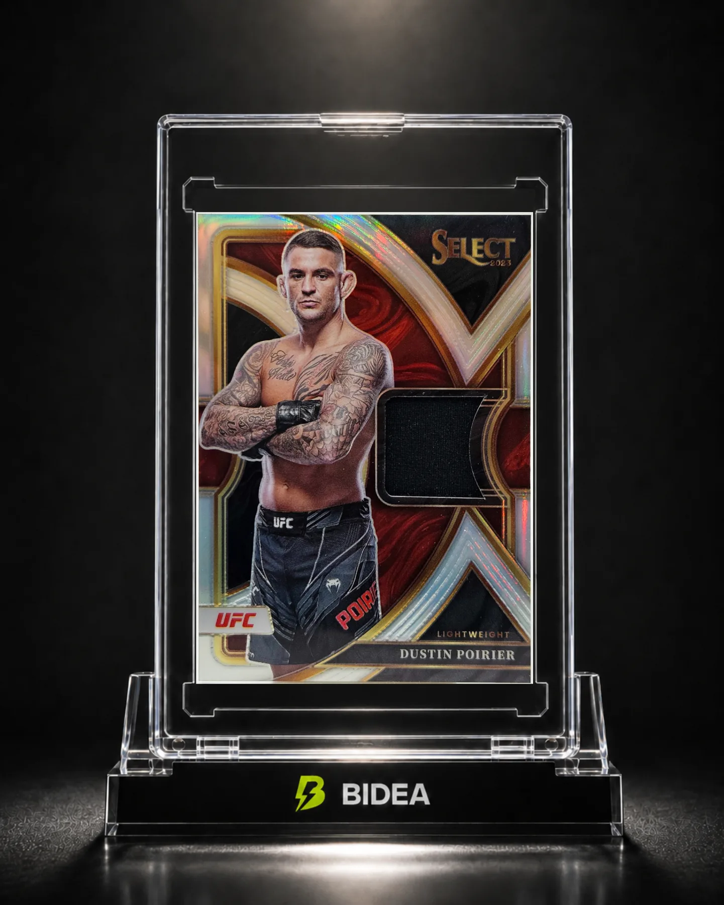 Dustin Poirier 2023 Panini Select UFC Selective Swatches #SS-DPR