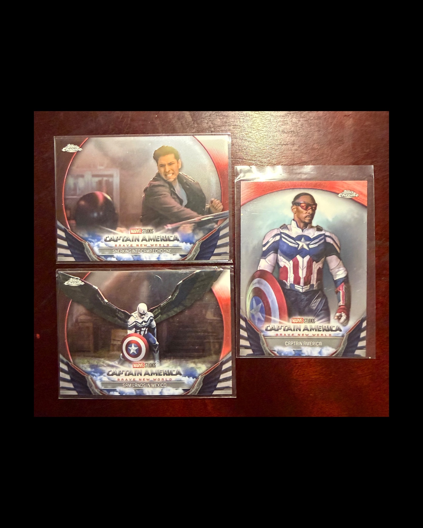 2025 Topps Chrome Marvel Captain America BNW