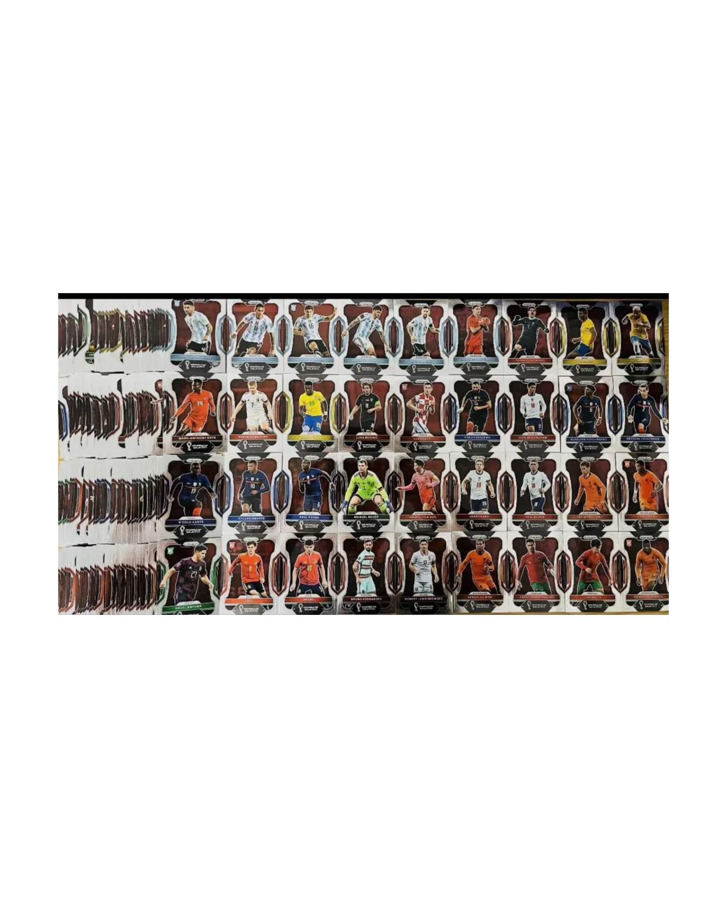 Set 300 tarjetas Prizm Qatar 2022