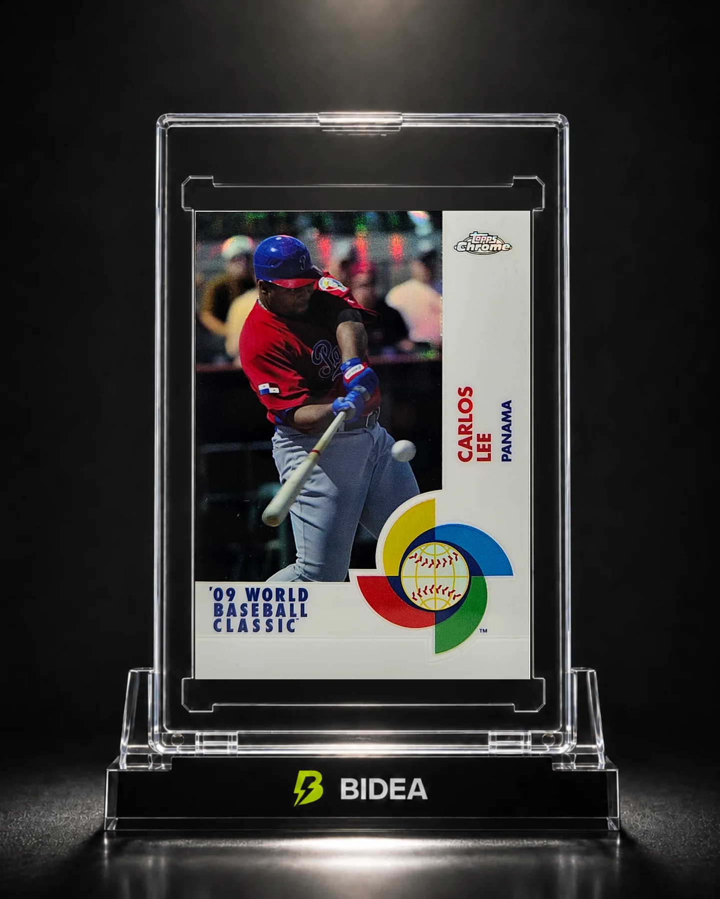 Carlos Lee 2009 World Baseball Classic Topps Chrome Refractor /500 #W17