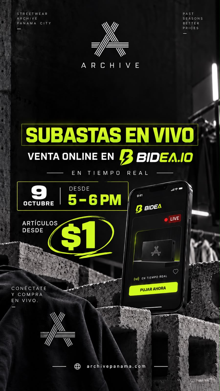 PRIMER SHOW DE STREETWEAR Y MÁS DESDE $1