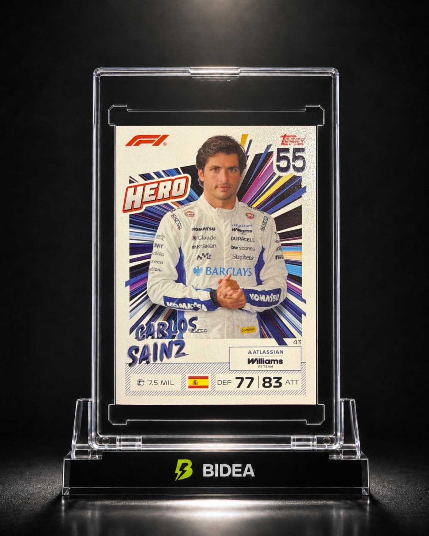 2026 Topps Turbo Attax - Carlos Sainz #43