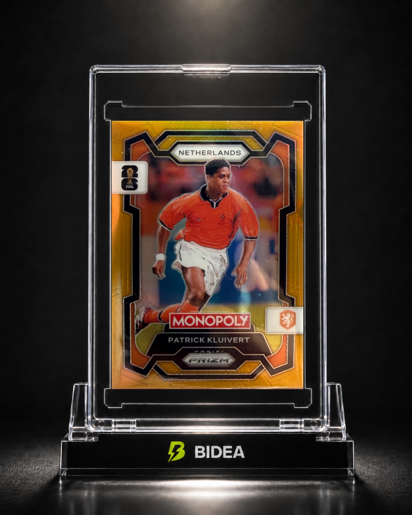 2026 Monopoly Prizm World Cup - Patrick Kluivert GOLD /49