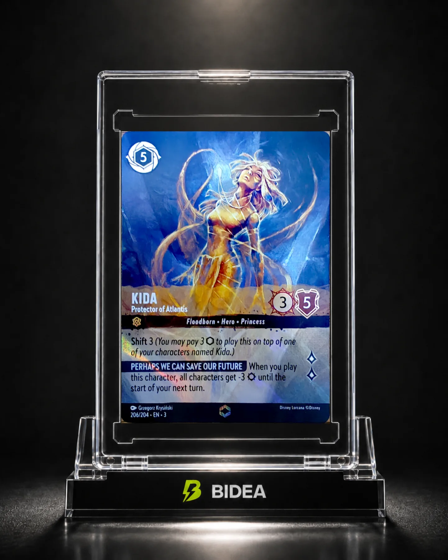 Kida - Protector of Atlantis (Enchanted) número 206/204