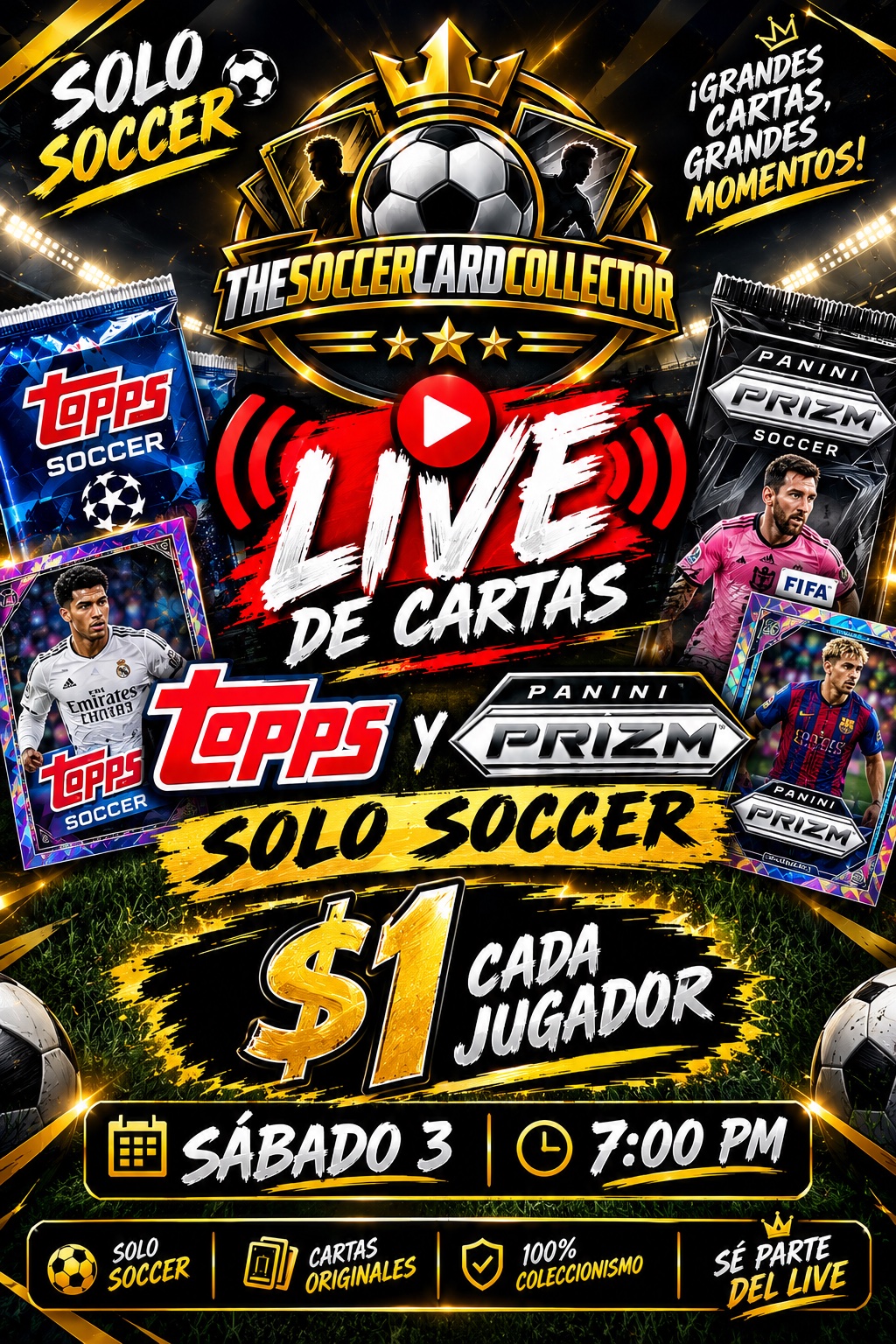 Tu jugador favorito a 1$