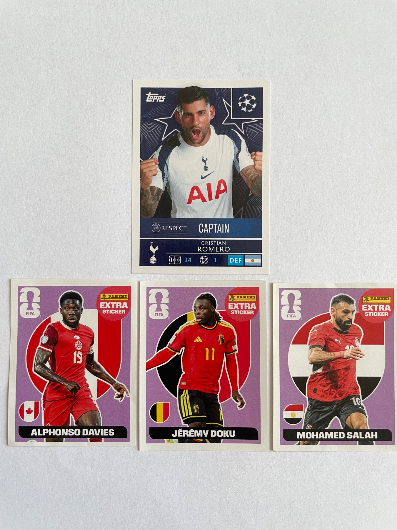 Extra sticker panini set