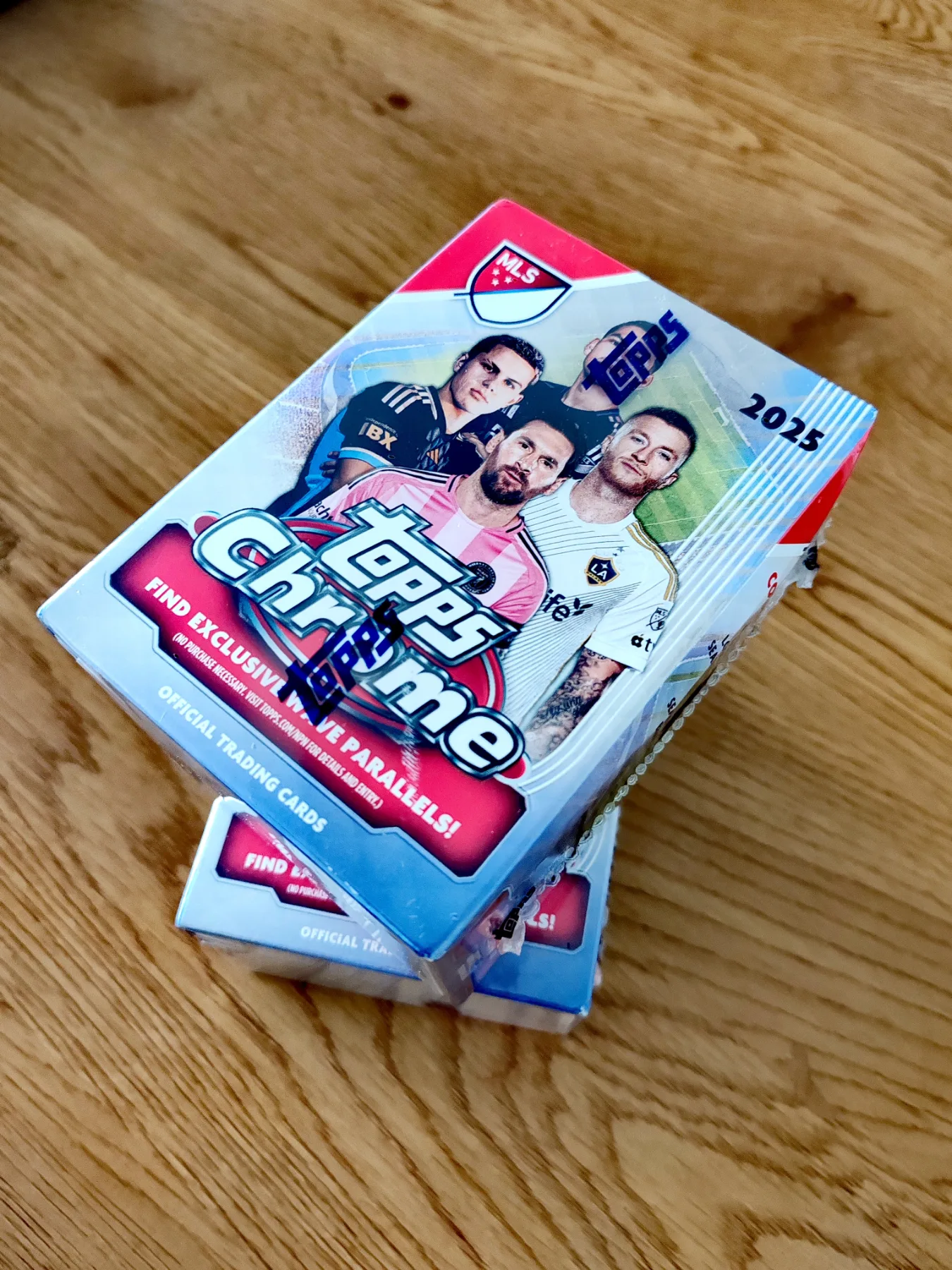 Value box topps chrome MLS 2025
