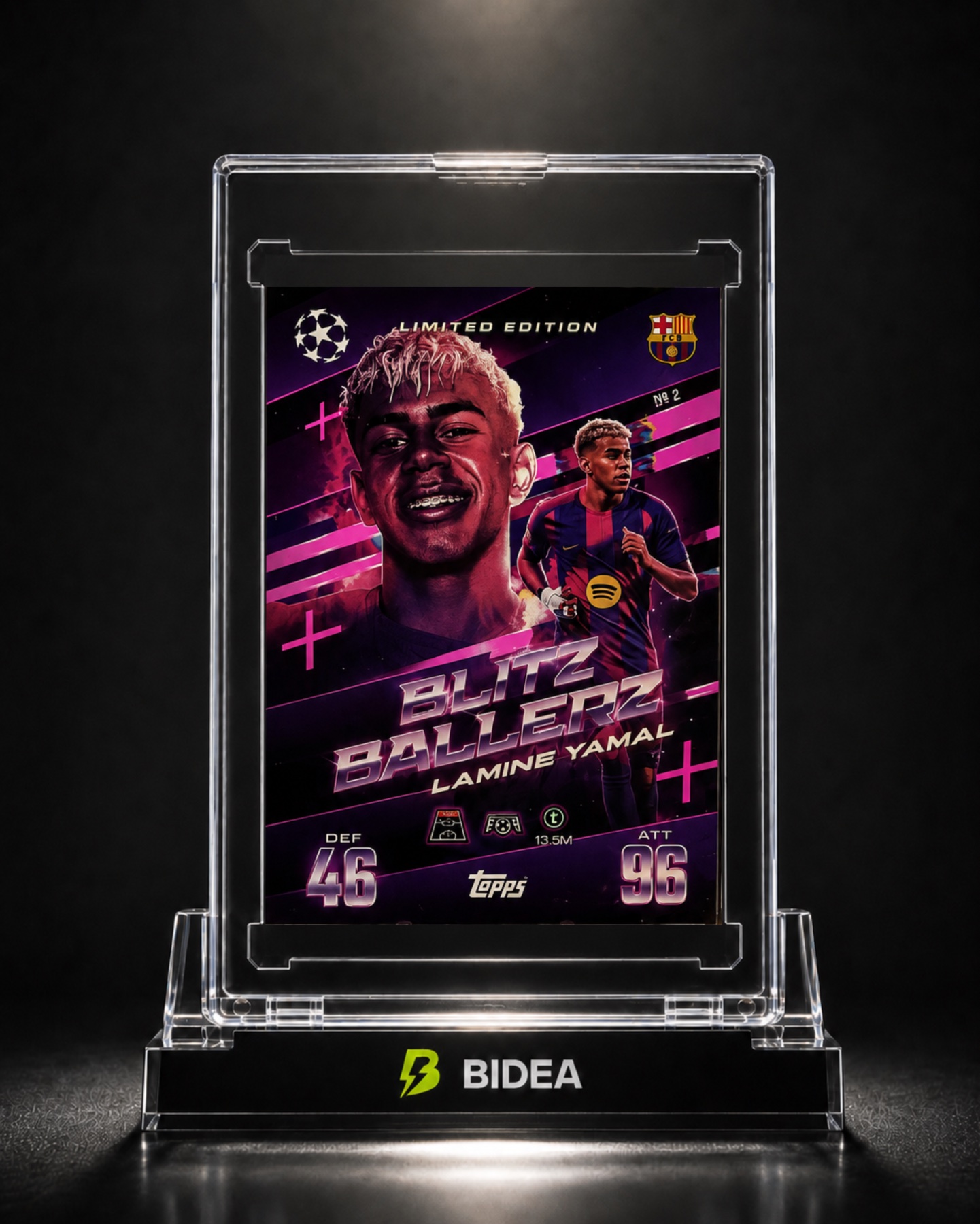 Lamine Yamal – FC Barcelona 🇪🇸 Carta Limited Edition – Blitzer Ballers