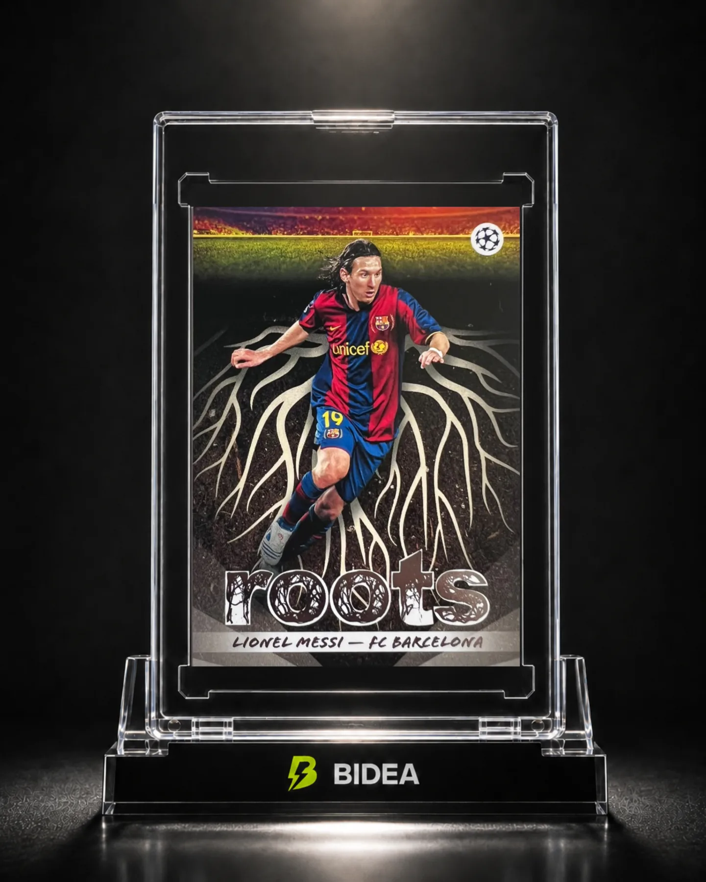 2025-26 Topps Uefa Club Competitions - Roots Lionel Messi #RT-15
