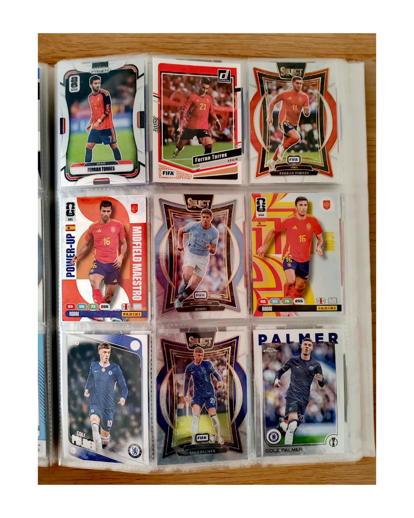 9 TARJETAS FUTBOL TOPPS Y PANINI